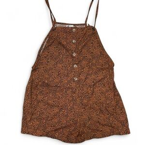 Billabong Brown Leopard Camisole